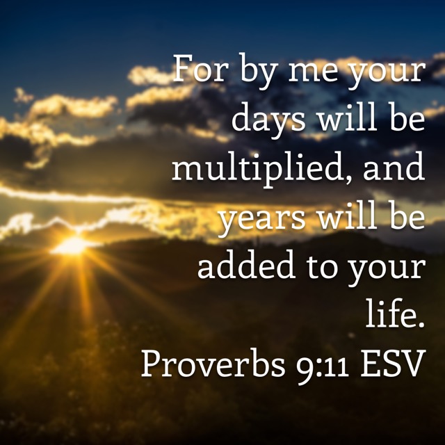 Proverbs 9:11 ESV