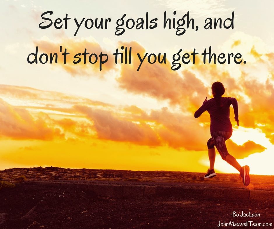 Set Your Goals High