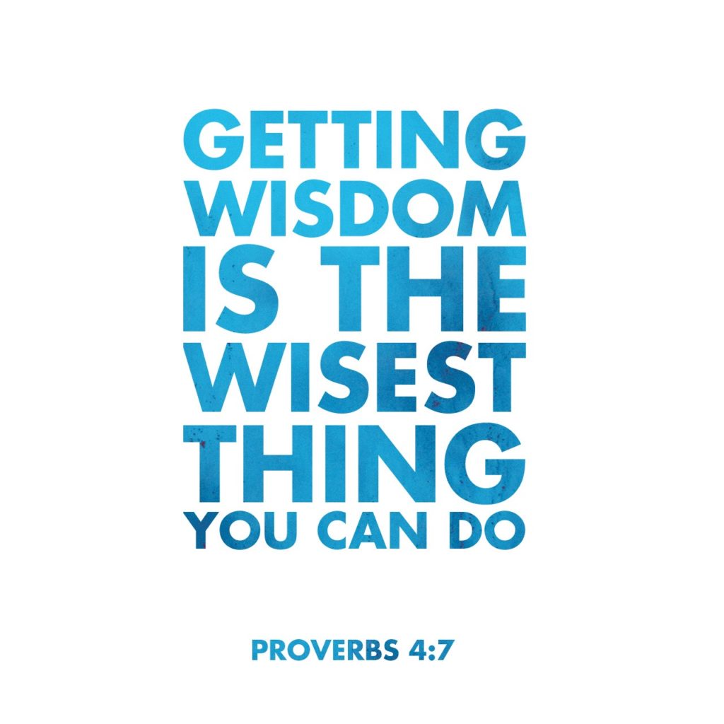 Proverbs 4:7 ESV