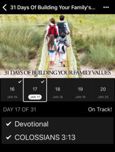 31 Days of Building Family Values